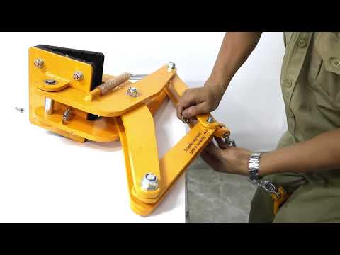 Scissor Clamp Lifter - Chain & Shackle product demonstration video thumbnail - Watch tutorial on YouTube