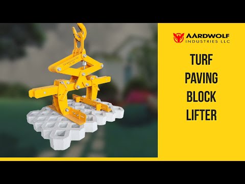 Turf Paving Block Lifter product demonstration video thumbnail - Watch tutorial on YouTube