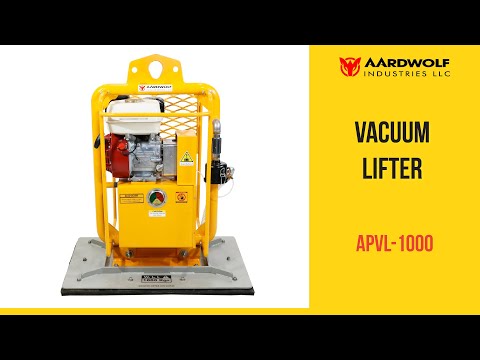 Vacuum Lifter with Petrol Fuelled Engine  product demonstration video thumbnail - Watch tutorial on YouTube