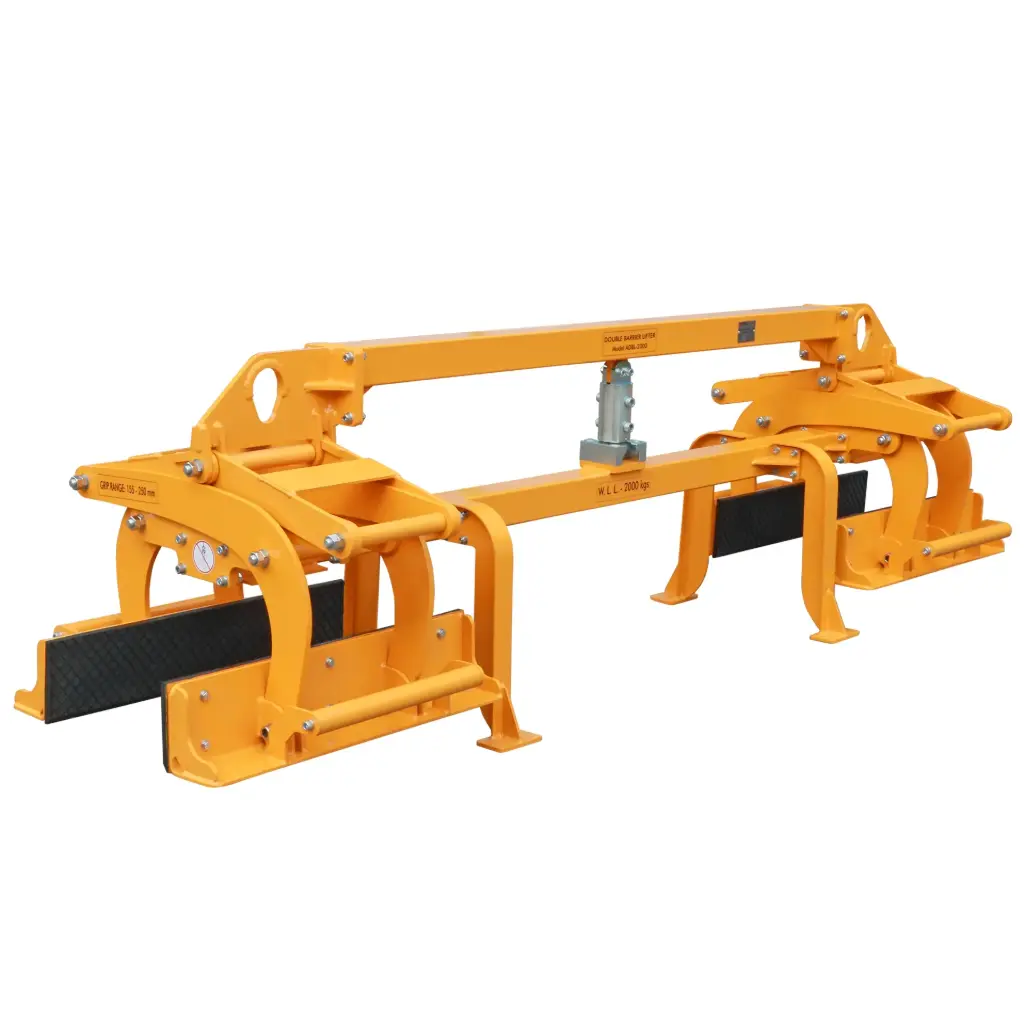 Left side of Aardwolf ADBL-2000 Double Barrier Lifter