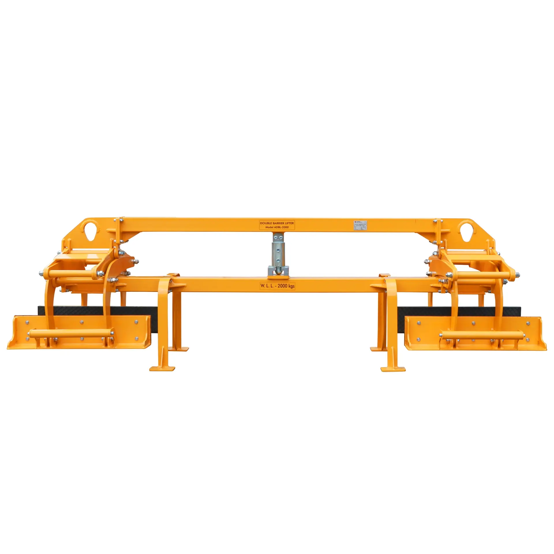 Front view of Aardwolf ADBL-2000 Double Barrier Lifter