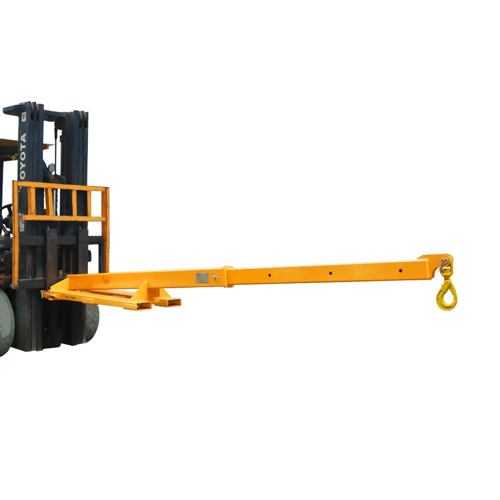 Aardwolf FB2-3580 Forklift Boom mounted on a forklift