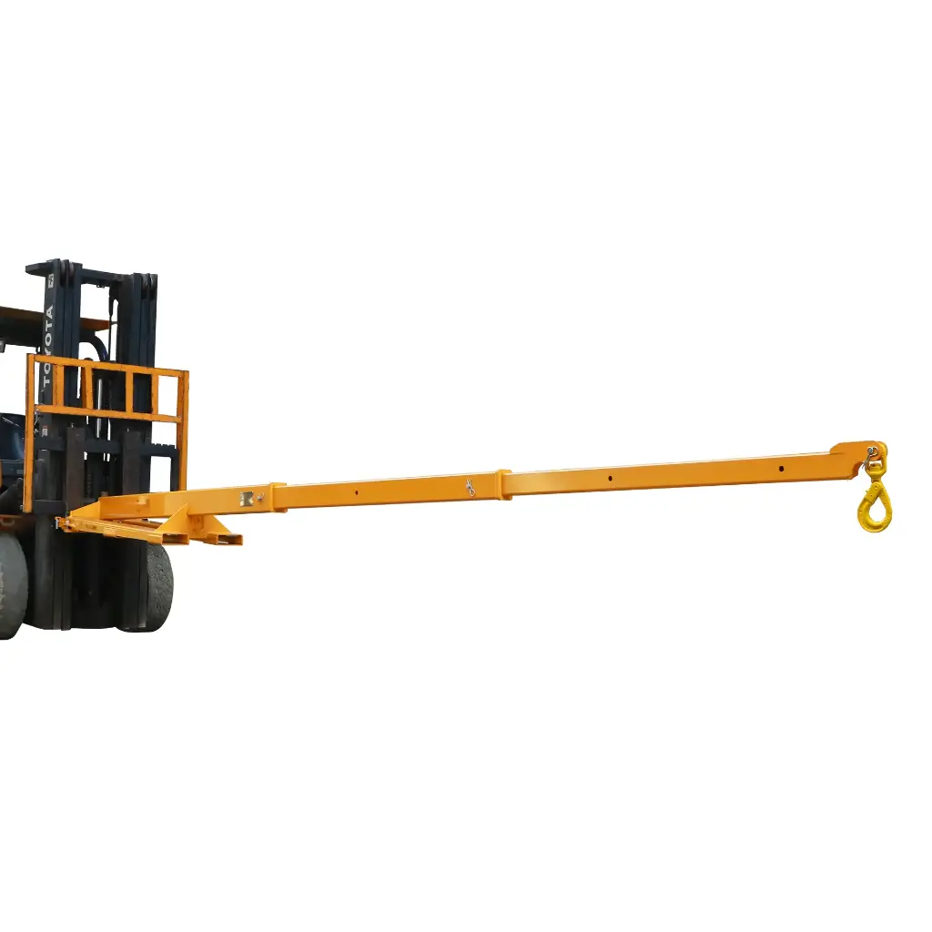 Aardwolf FB2-3580 Forklift Boom mounted on a forklift