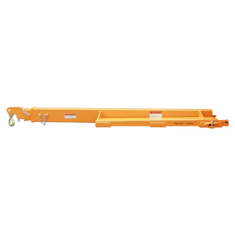 Front view of Aardwolf FB3LP-5420 Low Profile Forklift Boom