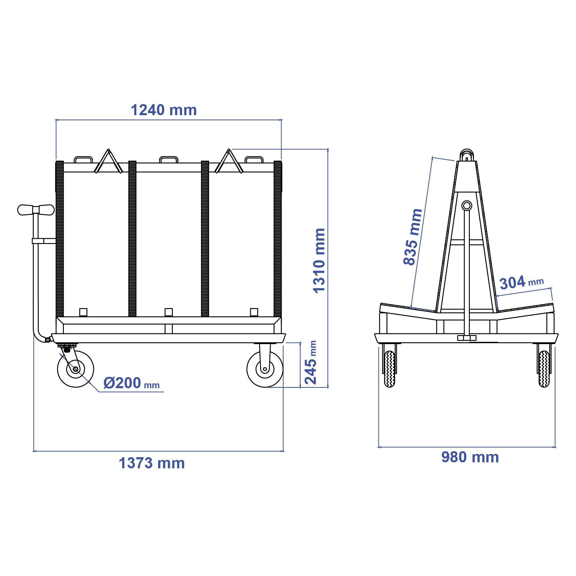 Aardwolf Demountable Frame DFF200
