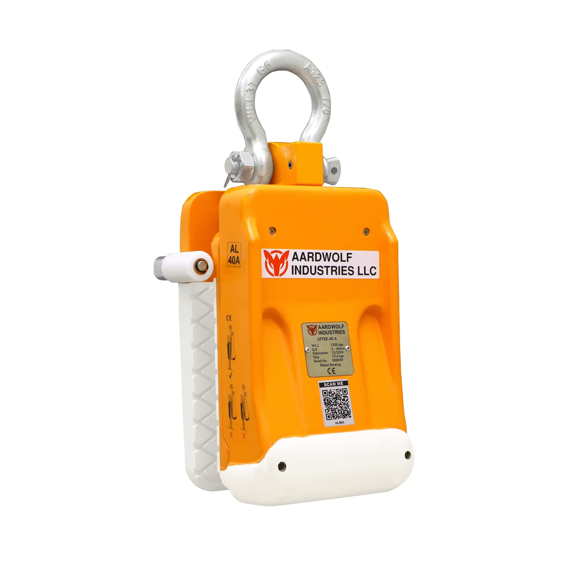 Aardwolf AL40A Automatic Stone Slab Lifter for 3–40 mm Granite and Marble Slabs