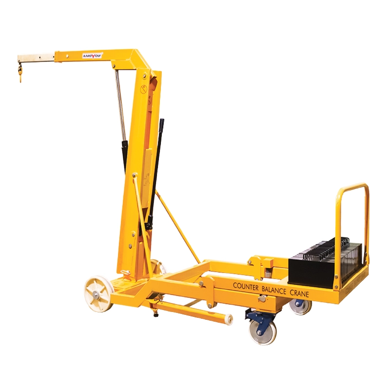 Aardwolf Powered Counterbalance Crane With Lateral Movement APCCL