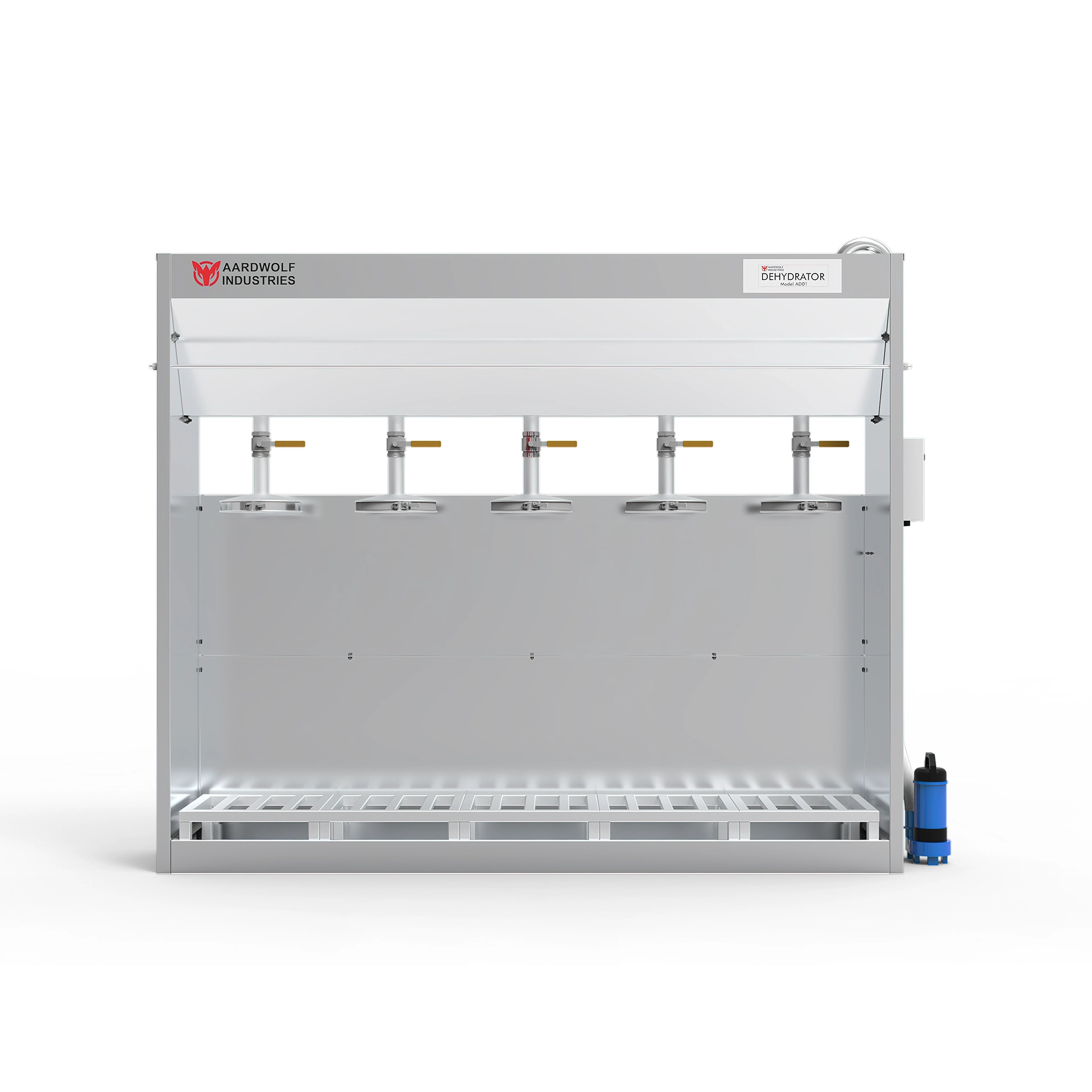 Aardwolf ASDF1 Sludge Dehydrator Filter for stone fabrication wastewater and sludge management