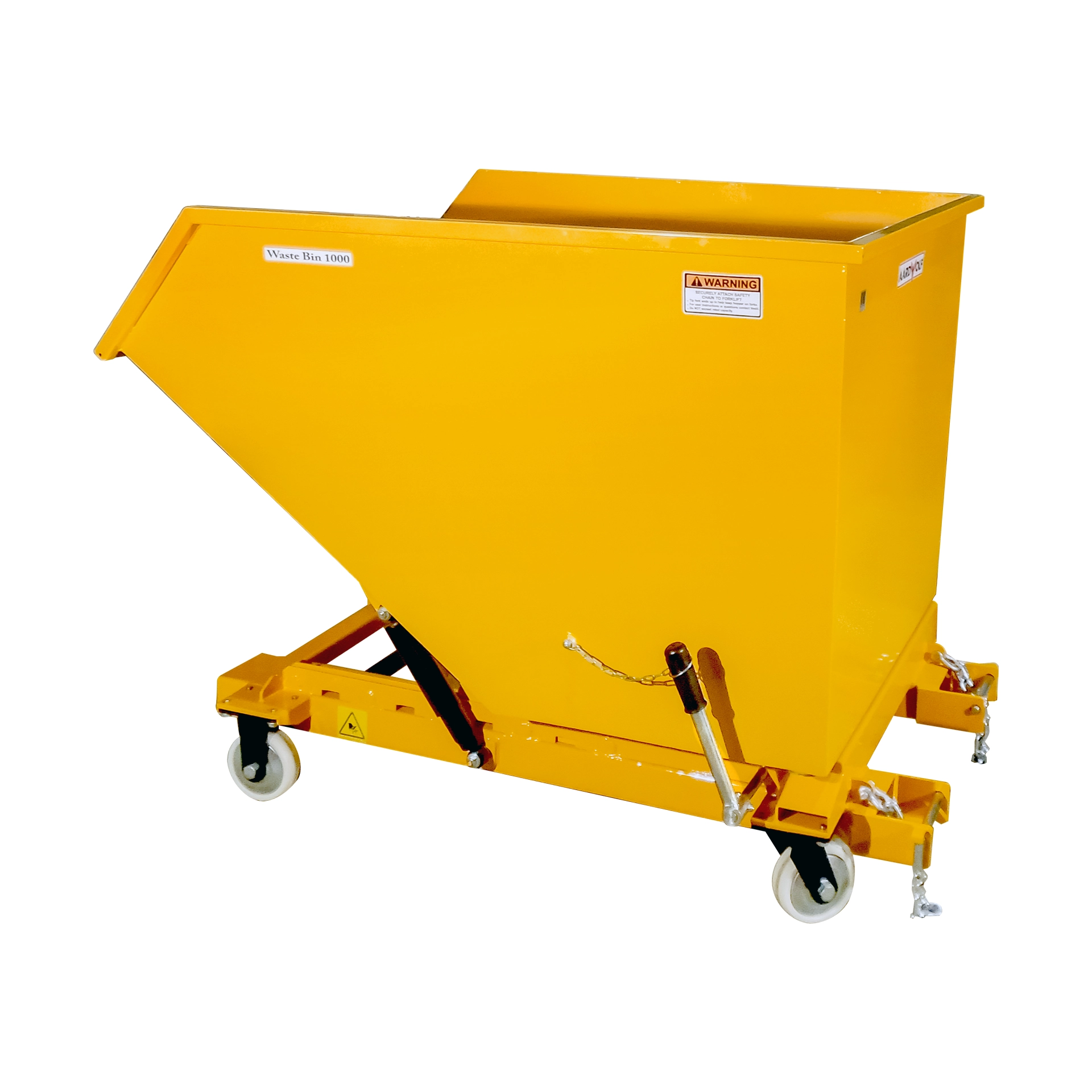 Aardwolf Waste Bin Powder Coated (1500kg) WB1000PC