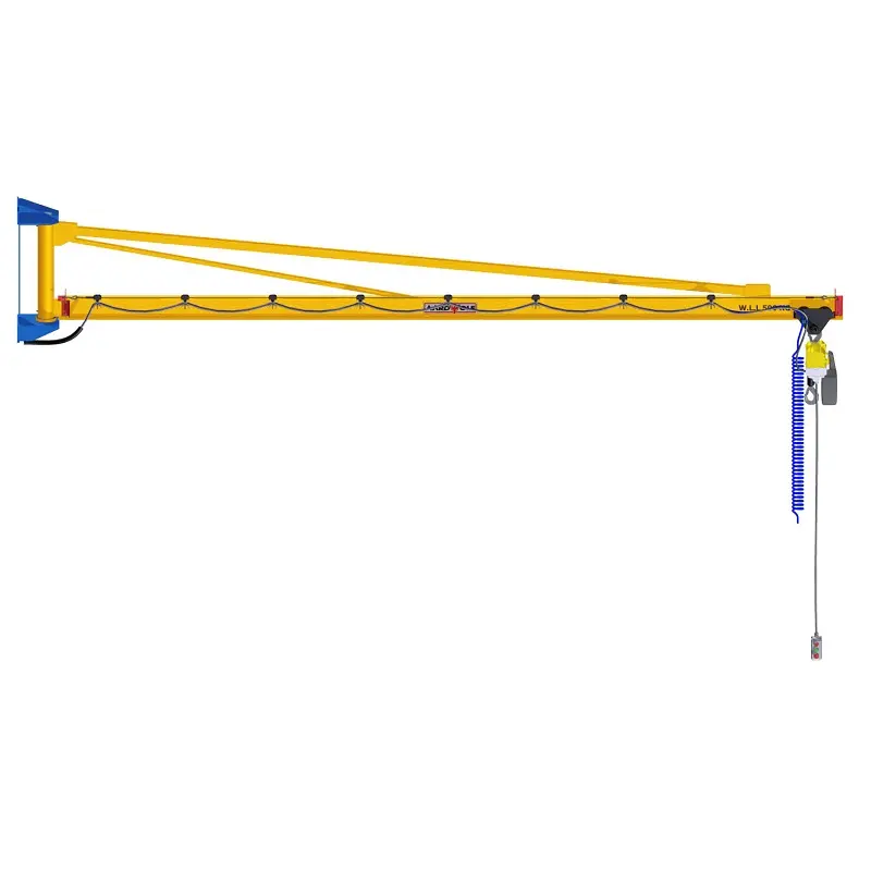 Aardwolf Over Braced Jib Crane - Wall Mounted AJCOWM