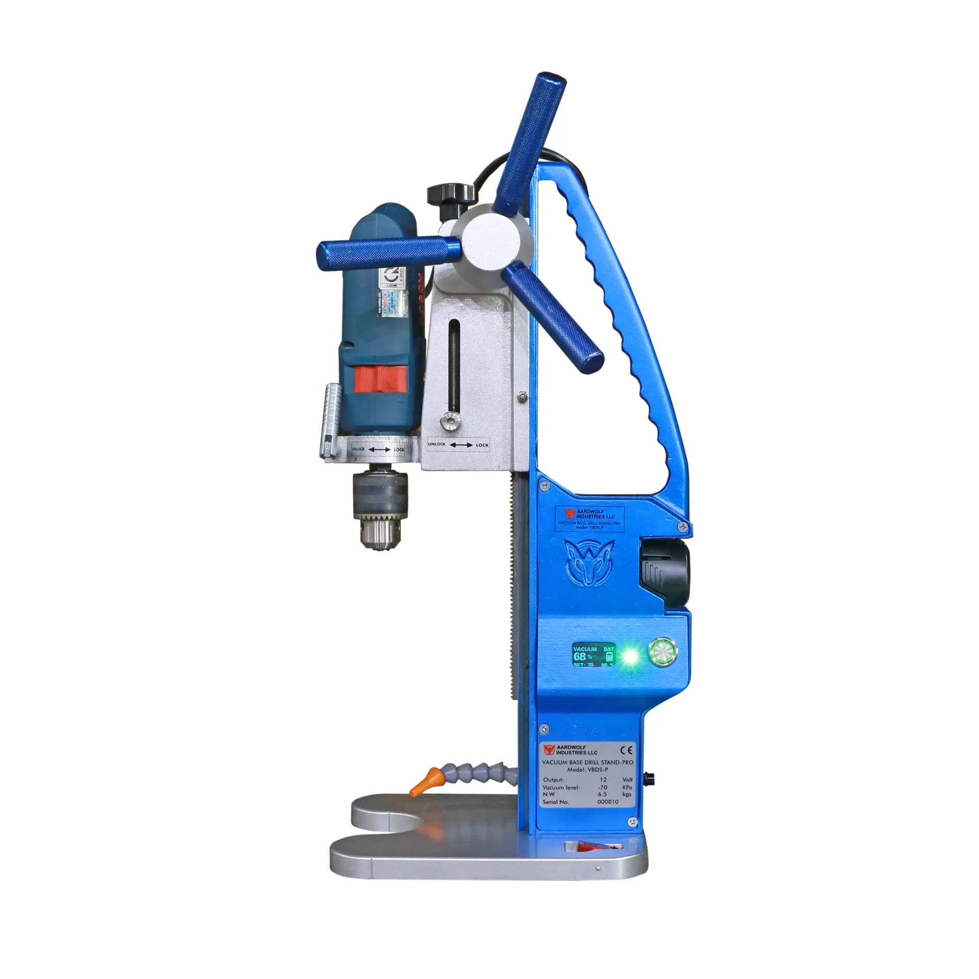 Vacuum Base Drill Stand – Pro  VBDS-P