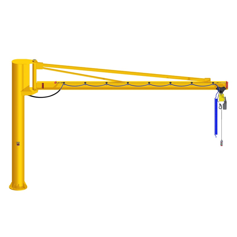 Over Braced Jib Crane – Column Mounted